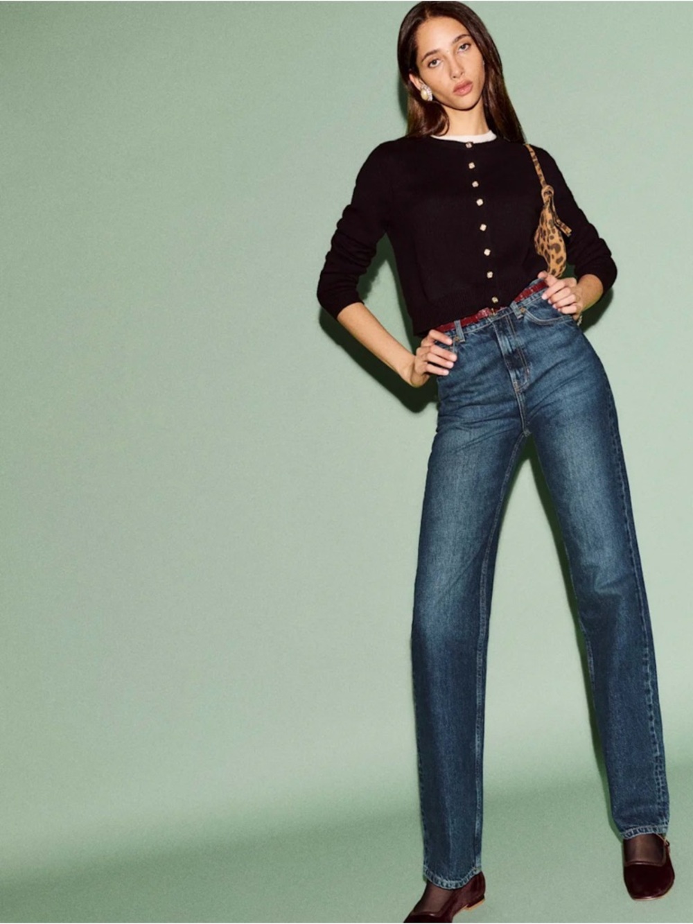 Reformation Wilder High Rise Wide Leg Jean